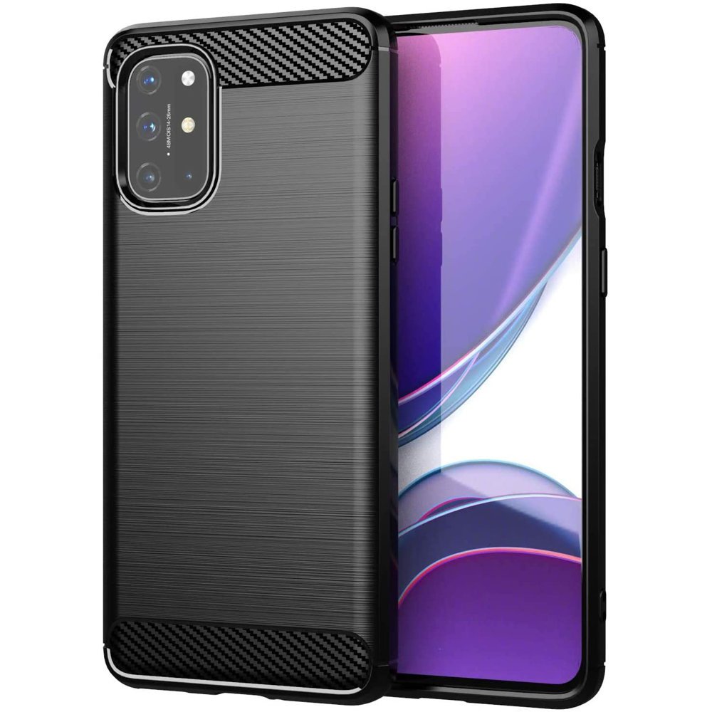 Husa pentru OnePlus 8T tpu carbon neagra