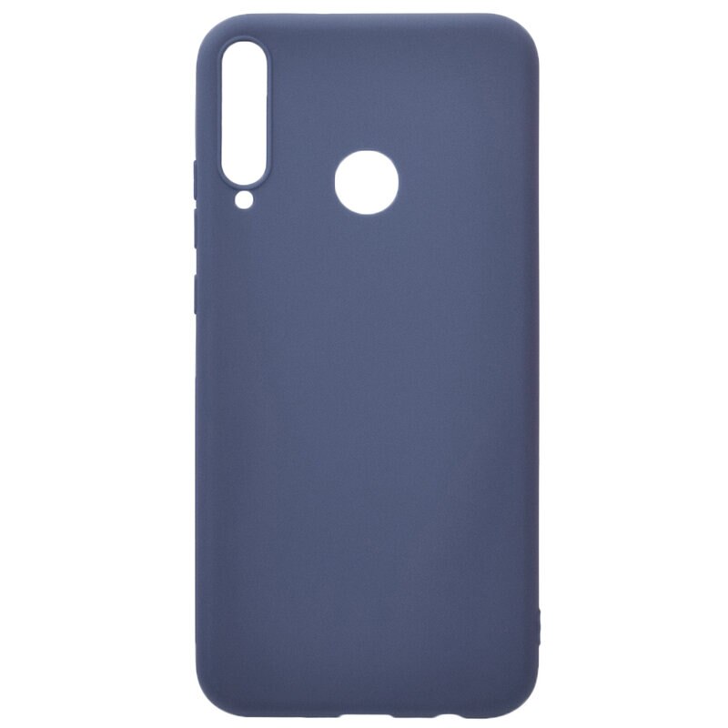 Husa de protectie pentru Huawei P40 Lite E, Liquid Silicon, Albastru