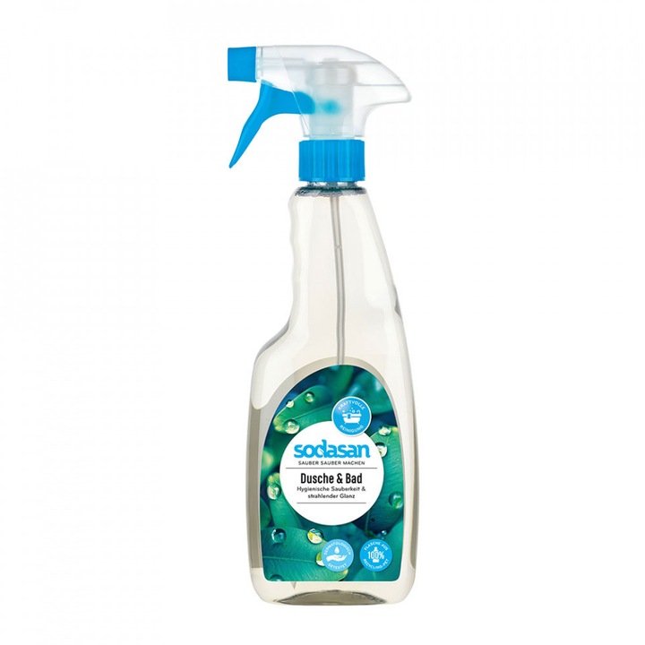 Organikus tisztító oldat fürdőszobához Sodasan 500ml
