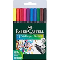 Set 10 Linere Faber-Castell Grip, 0.4 mm,