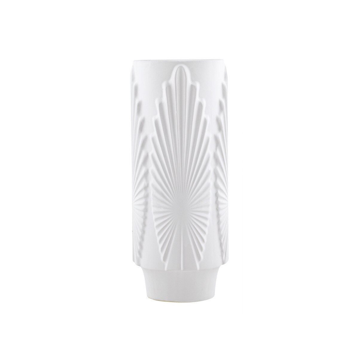 Vaza portelan alb, H 38,5 cm, colectia Chakra