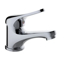 baterie lavoar idrobric joy crom lucios cartus ceramic  40 mm set ventil scurgere cu click-clack 114 pvc racord flexibil inox 38f 35 cm kit montaj imagen 6_0_
0