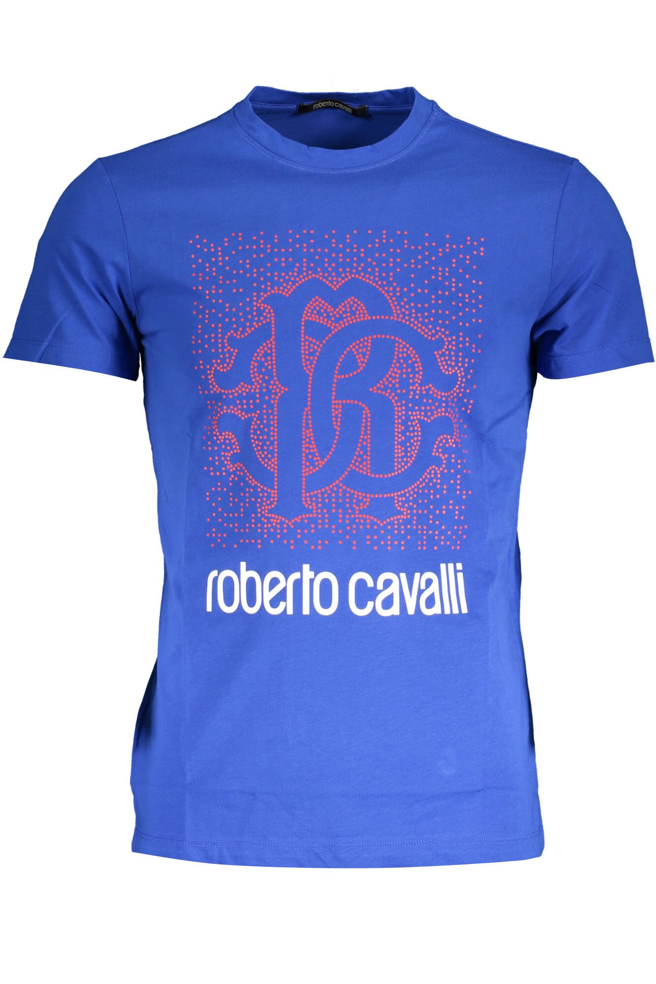Tricou barbati Roberto Cavalli GST648, Albastru