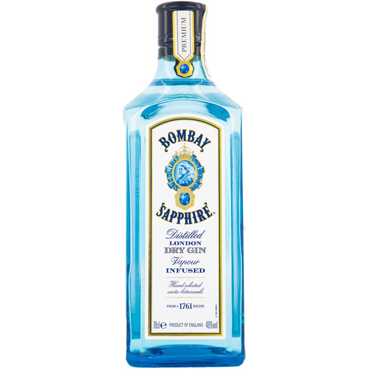 Bombay Sapphire gin, 0,7l, 40%