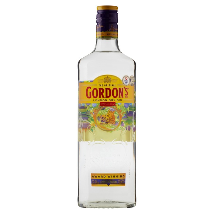 Gordons gin 37.5%, 0.7l