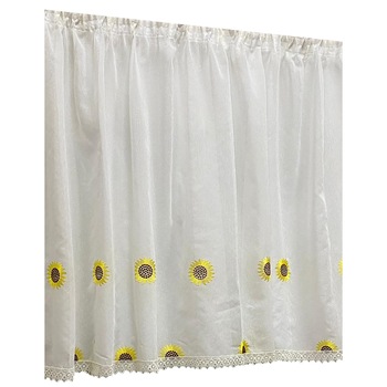 Perdea alba bucatarie, 250x100cm  Perdea alba bucatarie, 250x100cm