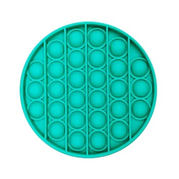 Pad senzorial antistres din silicon Pop IT Cerc , 12.5 cm , Verde, 3 ani + Pad senzorial antistres din silicon Pop IT Cerc , 12.5 cm , Verde, 3 ani +