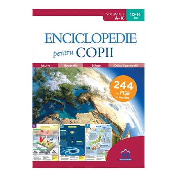 Enciclopedie pentru copii - De la A la K - Volumul 1, PlayBac Enciclopedie pentru copii - De la A la K - Volumul 1, PlayBac