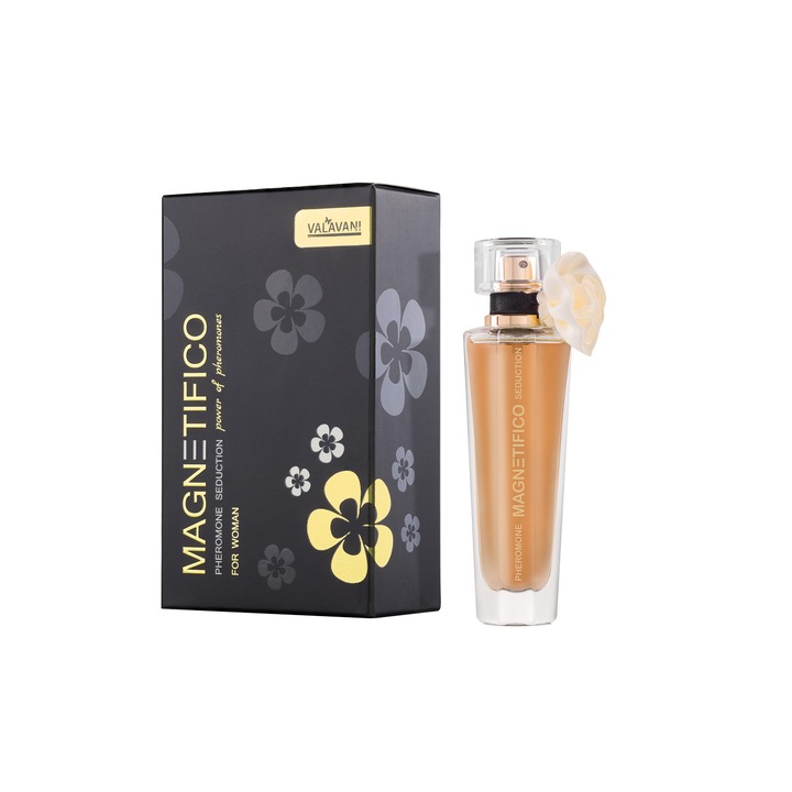 Apa de parfum premium cu feromoni pentru femei, sporeste seductia si atractia, Magnetifico Seduction, 30 ml