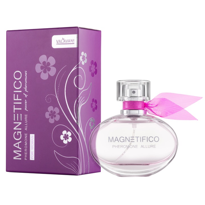 Parfum premium cu feromoni pentru femei, sporeste increderea de sine, Magnetifico Allure, 50 ml
