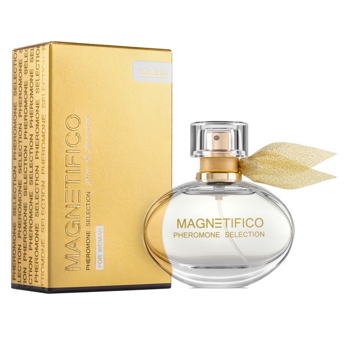 Parfum premium cu feromoni pentru femei, sporeste seductia si feminitatea, Magnetifico Selection, 50 ml
