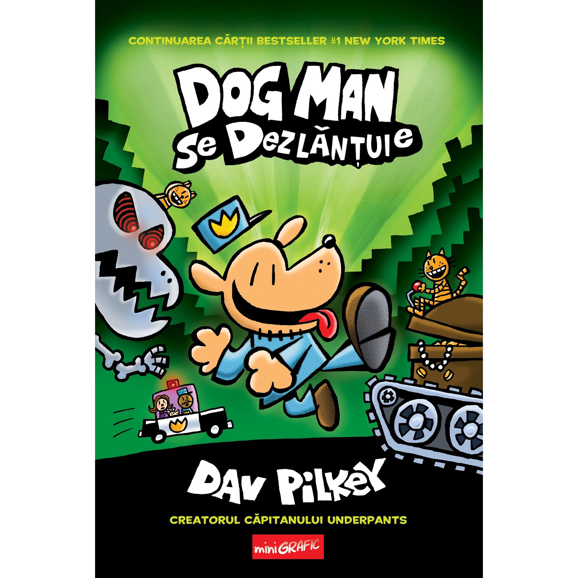 Dog man se dezlantuie, Dav Pilkey