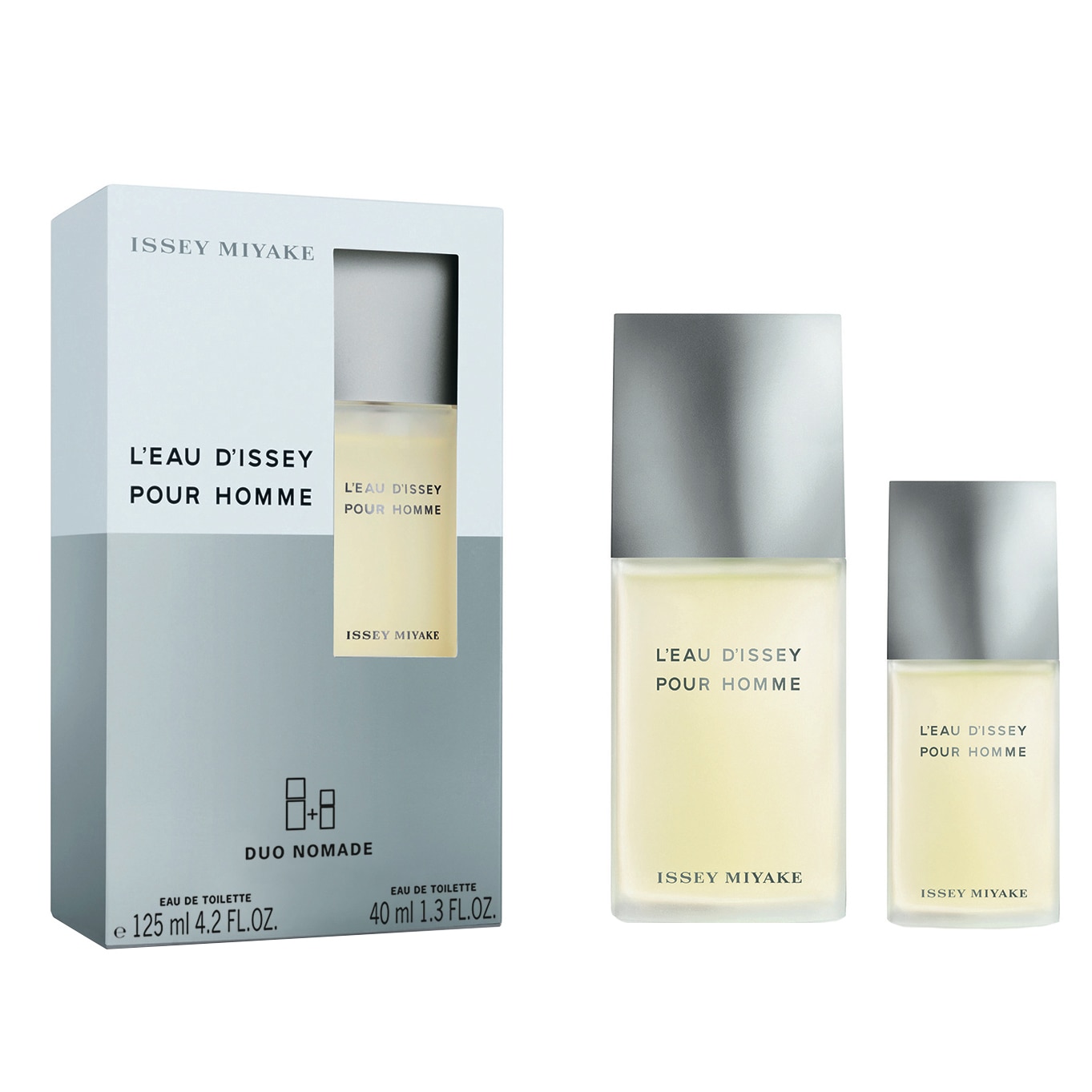 Set Issey Miyake, L'Eau D'Issey Pour Homme, Barbati: Apa de Toaleta, 125ml + Apa de Toaleta, 40 ml