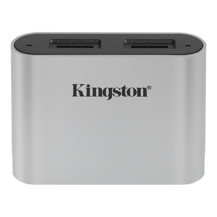 Accesoriu Kingston Workflow Station Card Reader Dual-Slot, microSDHC si SDXC UHS-II, USB3.2 Gen1