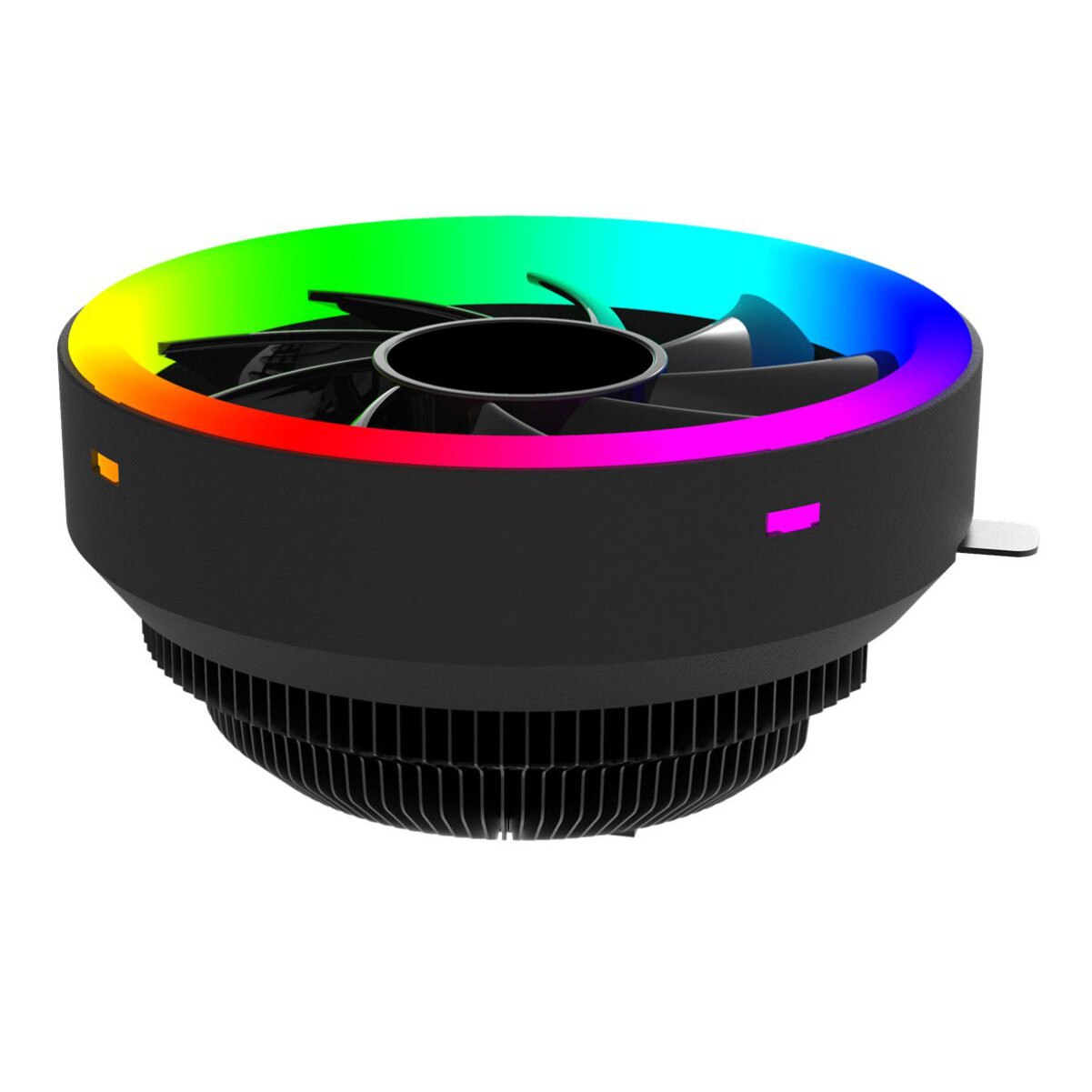 Cooler CPU, Gembird Huracan X100, RGB, 120 mm, 60 CFM, 1800 RPM, 28 dB, conector 3 pini