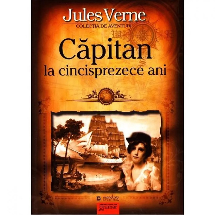 Capitan la cincisprezece ani - Jules Verne, román nyelvű könyv