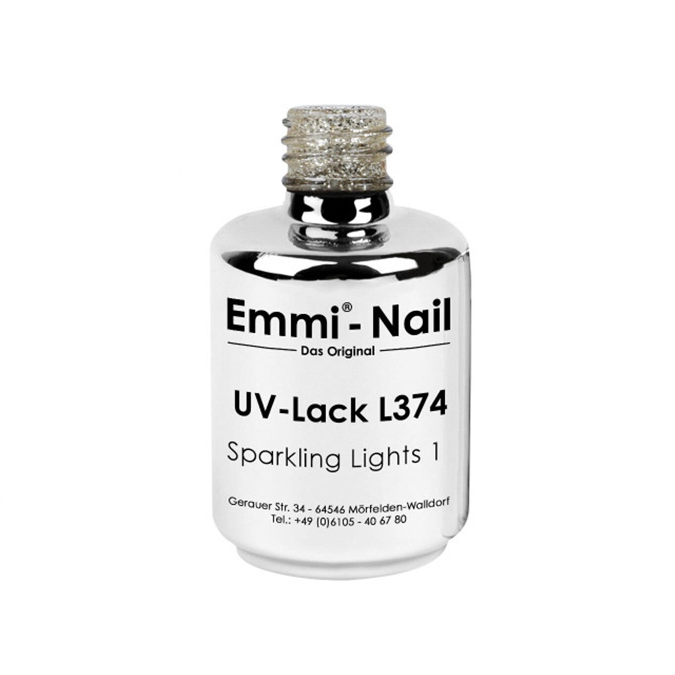 Lac de Unghii, Emmi-Nail, Sparkling Light, 15 ml
