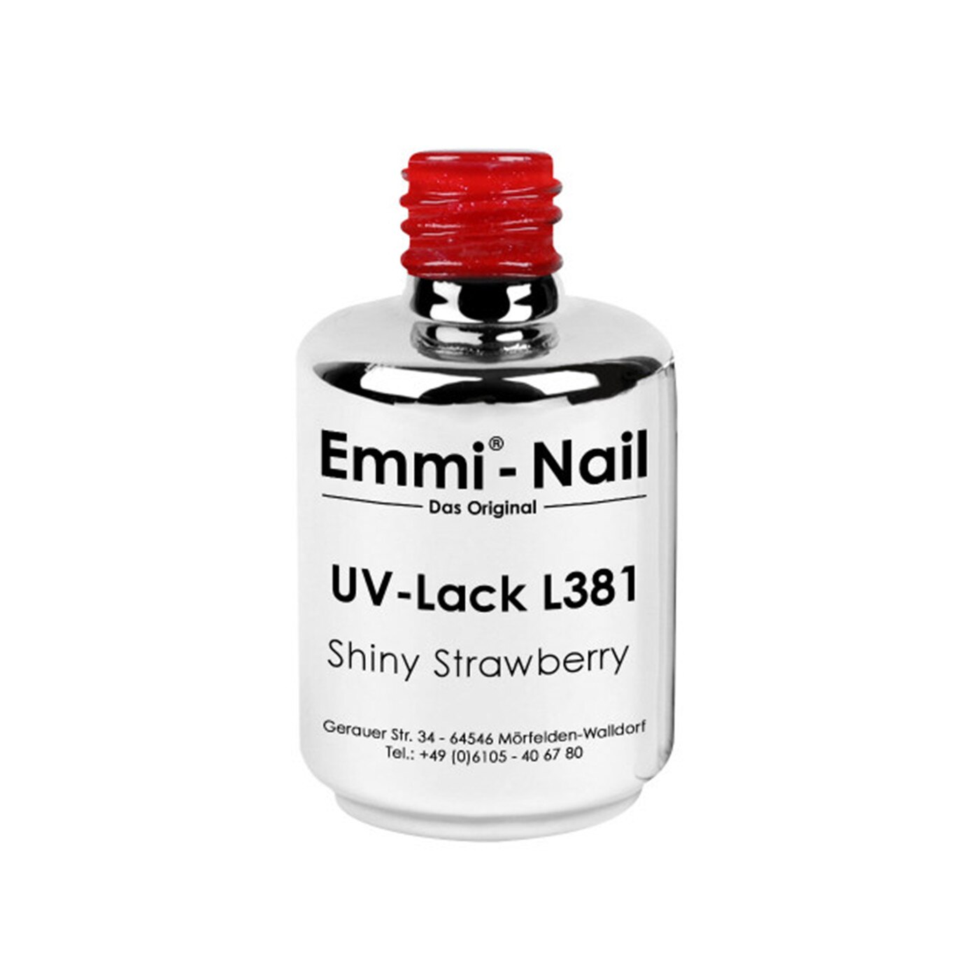 Oja Semipermanenta, Emmi-Nail, Rosu, 15 ml
