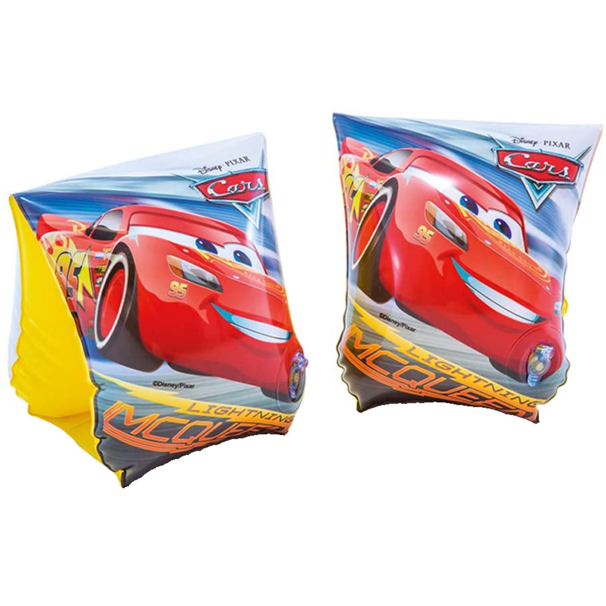 Aripioare inot Intex - Deluxe, Disney Cars 3, 3-6 ani