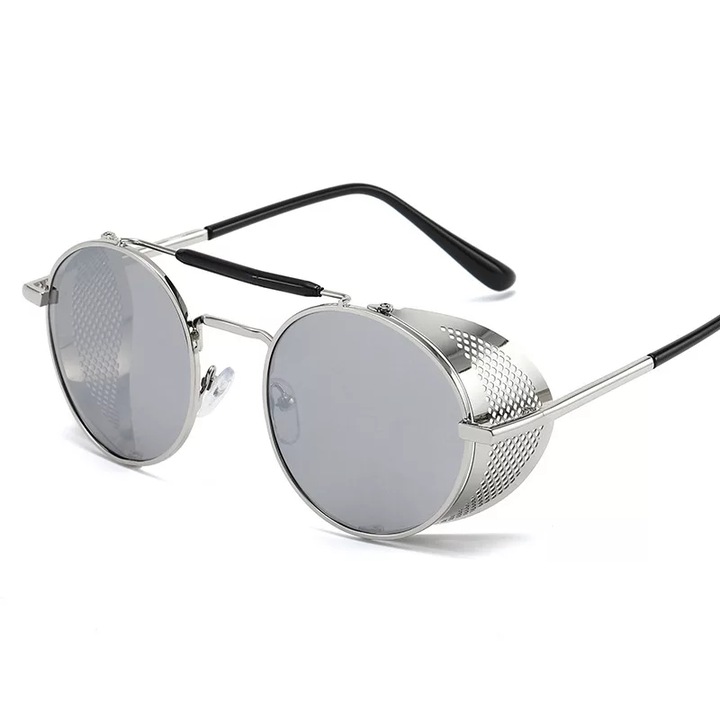 Ochelari de soare Rotunzi Nevermore Beyound Argintiu cu Argintiu