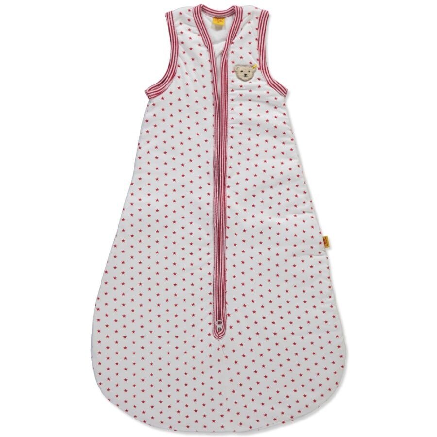 Sac de dormit bebelusi Steiff Stars, Red, 6-18 luni, 2.5 TOG