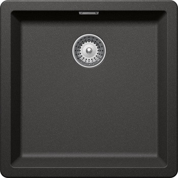Chiuveta granit Schock Greenwich N-100 Stone, 456 x 456 mm, adancime cuva 200 mm, montare sub blat Chiuveta granit Schock Greenwich N-100 Stone, 456 x 456 mm, adancime cuva 200 mm, montare sub blat