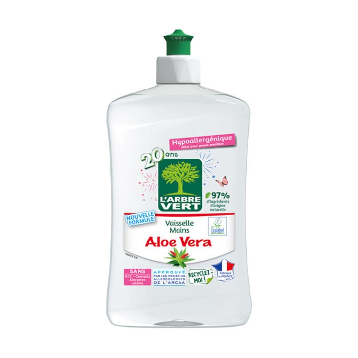 L&#039;Arbre Vert öko mosogatószer Aloe Vera 500 ml