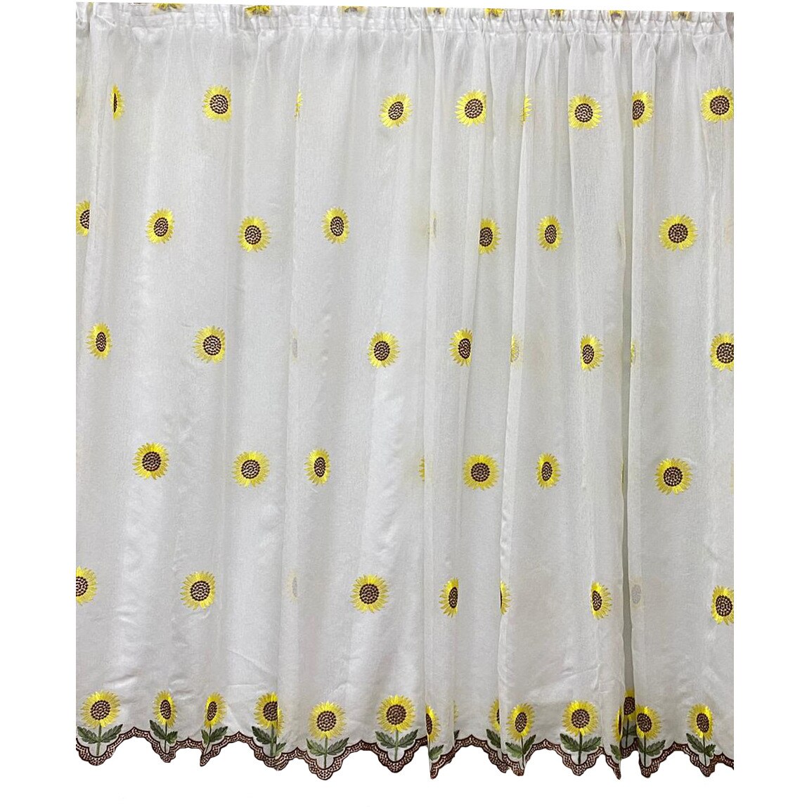 Perdea alba bucatarie, 600x180cm 