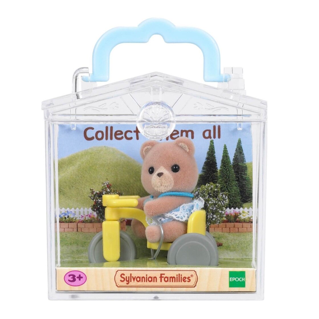 Figurina Sylvanian Families 4191R1 - Ursulet pe tricicleta