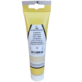 Chit pe baza de apa pentru lemn, Borma Wachs, tub 250 grame, culoare pin Chit pe baza de apa pentru lemn, Borma Wachs, tub 250 grame, culoare pin