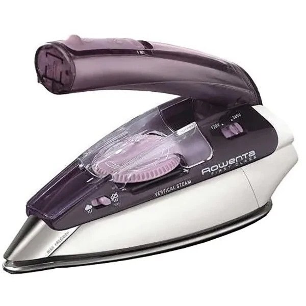 Fier de calcat pentru voiaj ROWENTA First Class DA1511F1, 1000W, 45g/min, 70ml, Alb-Violet
