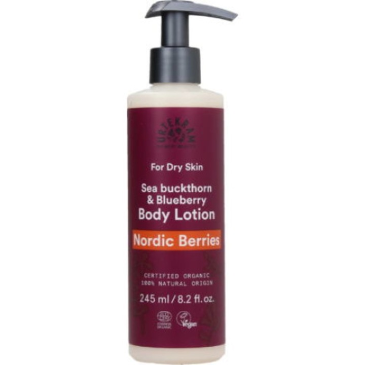 Urtekram, Testápoló berries, 245 ml, BIO