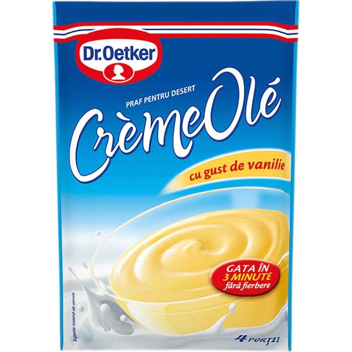 Dr. Oetker Ole desszert krémek, 80 g, vanília aroma