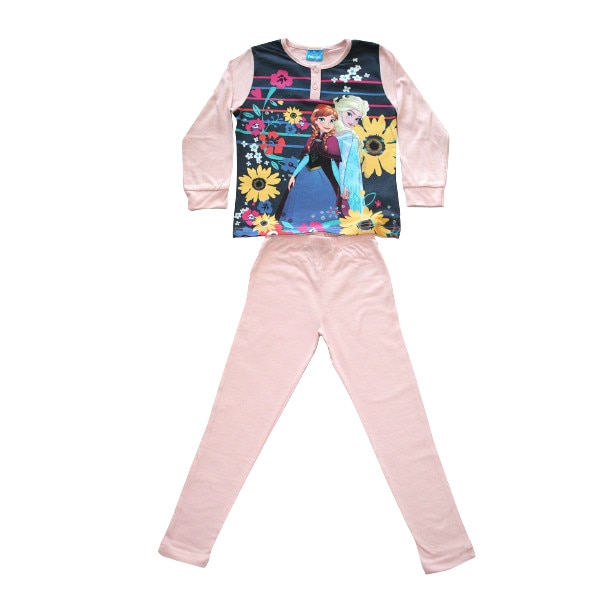 Pijamale lungi Disney Frozen, Roz
