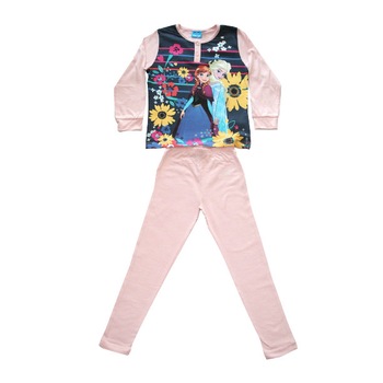 Pijamale lungi Disney Frozen, Roz Pijamale lungi Disney Frozen, Roz
