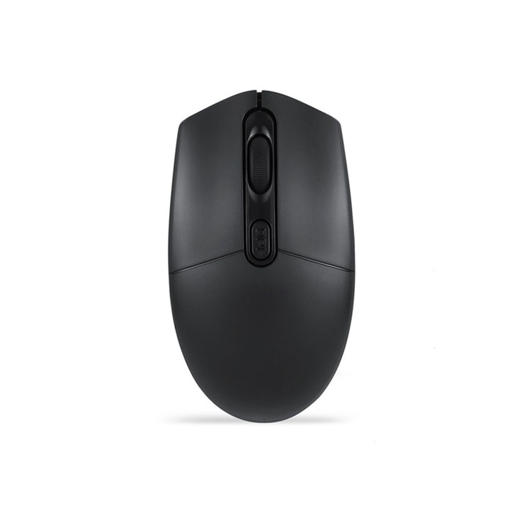 Mouse Mixie R520, Wireless, USB, 4D, Negru