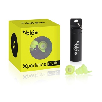 Dopuri de urechi pentru muzicieni Xperience Music Blox Earplugs, Reutilizabile si lavabile, Filtru acustic, Galben, 1 pereche Dopuri de urechi pentru muzicieni Xperience Music Blox Earplugs, Reutilizabile si lavabile, Filtru acustic, Galben, 1 pereche