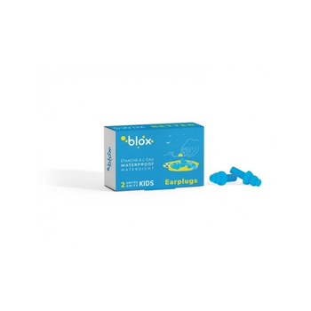 Dopuri de urechi pentru inot Aqua Kids Blox Earplugs, Pentru copii, Albastru, 1 pereche Dopuri de urechi pentru inot Aqua Kids Blox Earplugs, Pentru copii, Albastru, 1 pereche