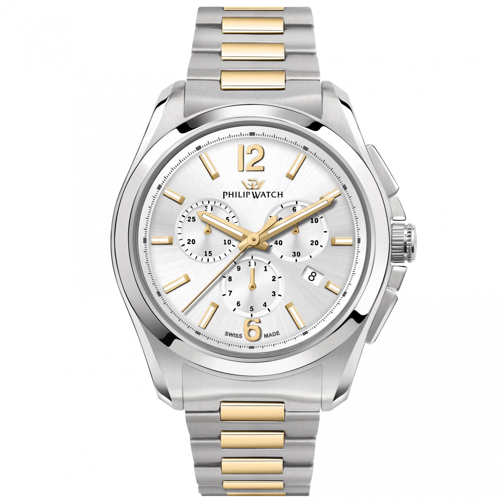 Ceas barbatesc Philip Watch R8273618001 Quartz Argintiu