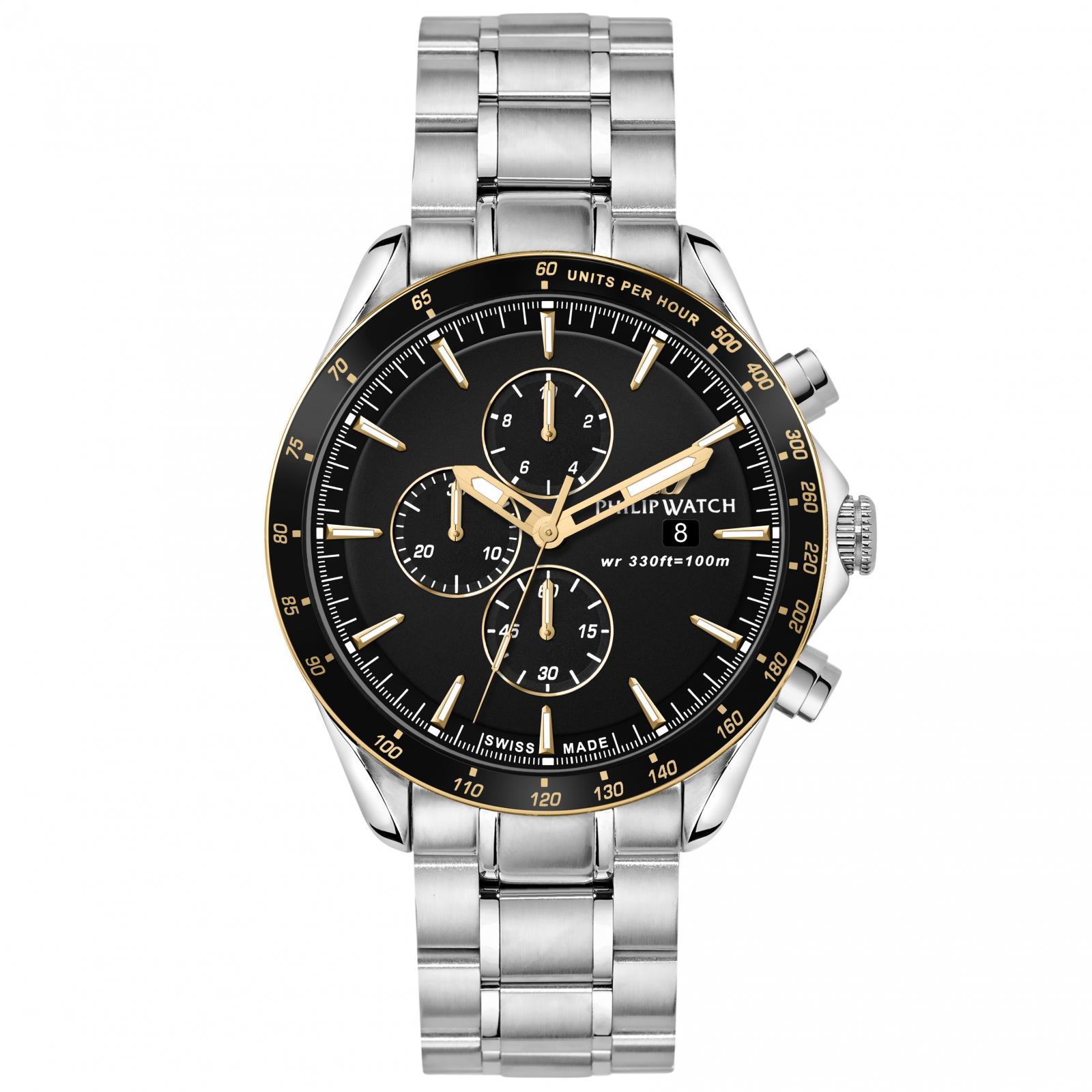 Ceas barbatesc Philip Watch R8273995007 Quartz Argintiu