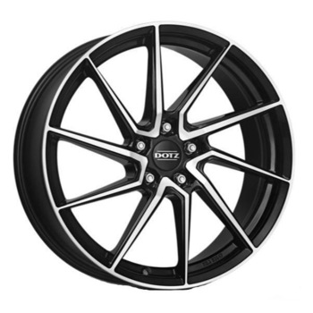 Janta aliaj Audi, Seat, Skoda, Toyota, VW DOTZ Spa Dark 8.00x18 5x100 ET 35mm Gaura centrala 60.1mm Janta aliaj Audi, Seat, Skoda, Toyota, VW DOTZ Spa Dark 8.00x18 5x100 ET 35mm Gaura centrala 60.1mm