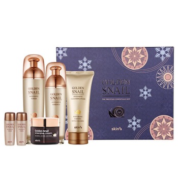 Set complet ingrijire ten, SKIN79, Golden Snail The Prestige Essentials Set Set complet ingrijire ten, SKIN79, Golden Snail The Prestige Essentials Set
