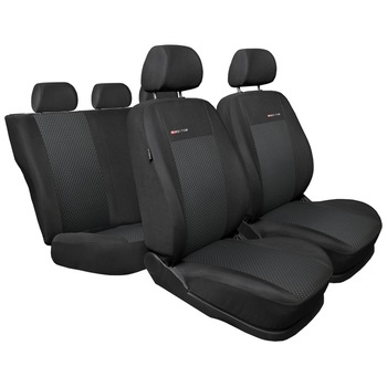 Set huse scaune auto, Elegance Extra, Gri P3, 9 piese Set huse scaune auto, Elegance Extra, Gri P3, 9 piese