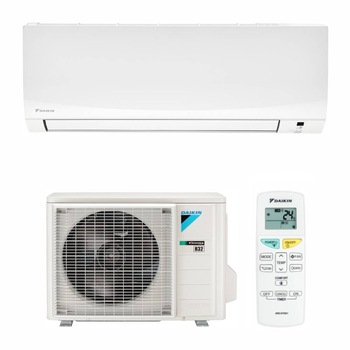 Aparat de aer conditionat Daikin Sensira Bluevolution FTXF25C-RXF25C Inverter 9000 BTU, Clasa A++, Dezumidificare, Programator 24 de ore, Baleiere verticala, Mod confort, Mod putere Aparat de aer conditionat Daikin Sensira Bluevolution FTXF25C-RXF25C Inverter 9000 BTU, Clasa A++, Dezumidificare, Programator 24 de ore, Baleiere verticala, Mod confort, Mod putere