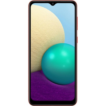 Telefon mobil Samsung Galaxy A02 (2021), Dual Sim, 32GB, 3GB RAM, Rosu Telefon mobil Samsung Galaxy A02 (2021), Dual Sim, 32GB, 3GB RAM, Rosu