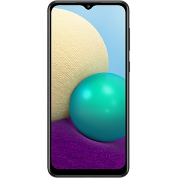 Telefon mobil Samsung Galaxy A02 (2021), Dual Sim, 32GB, 2GB RAM, Black Telefon mobil Samsung Galaxy A02 (2021), Dual Sim, 32GB, 2GB RAM, Black