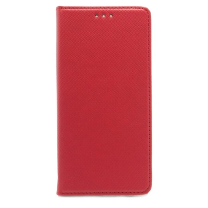 Калъф тип тефтер Forcell Smart Magnet за Xiaomi Redmi Note 9T , Червен