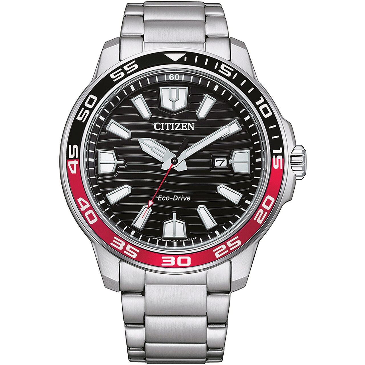 Ceas barbatesc Citizen AW1527-86E, Quartz, 46mm, 10ATM, Argintiu
