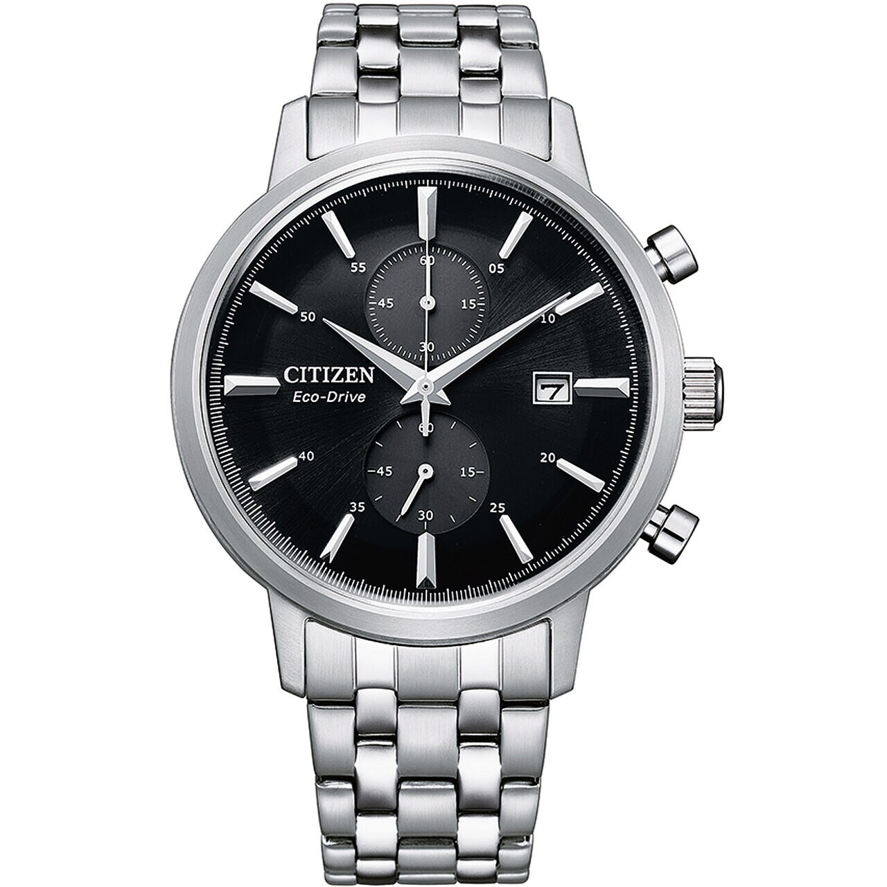 Ceas barbatesc Citizen CA7060-88E, Quartz, 42mm, 5ATM, Argintiu
