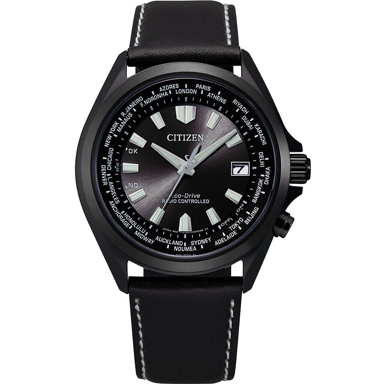 Ceas barbatesc Citizen CB0225-14E, Quartz, 42mm, 10ATM, Negru